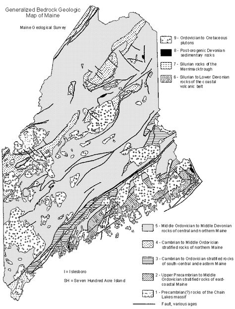 Penobscot Basin Geologic History Watershed Process And Estuary Sustainability Research Group