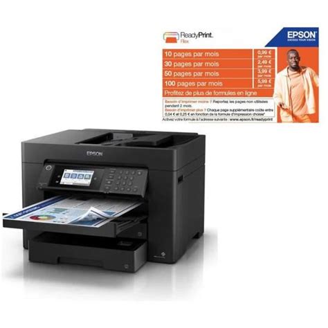 Imprimante EPSON WF 7840DTWF Jet d encre Clé d activation