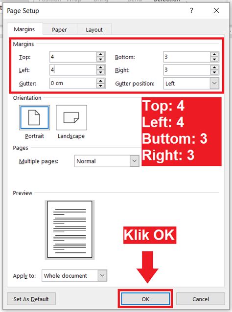 Cara Cepat Mengatur Margin Di Semua Microsoft Word