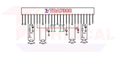 Tda Ic Amplifier Circuit Diagram Tda Digital Au