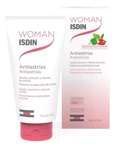 Crema corporal antiestrías Isdin Woman 245 g MercadoLibre