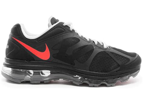 Nike Air Max+ 2012 Black Bright Crimson Men's - 487982-060 - US