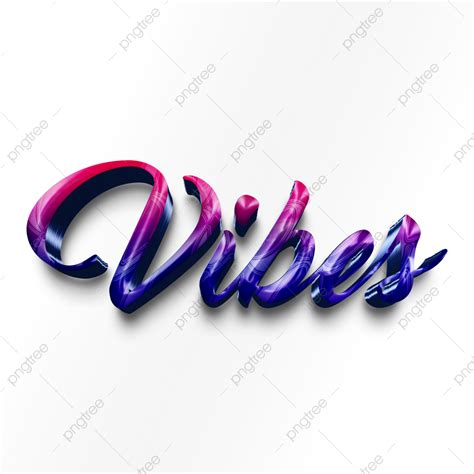 Efecto De Texto 3d De Vibraciones Png Texto 3d Editable Efecto De