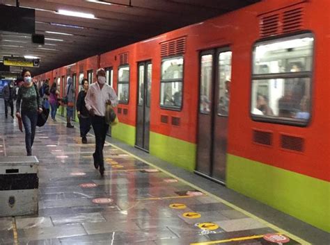 Metro CDMX Aplica Marcha Lenta Por Lluvias