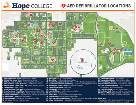 Hope College Campus Map - Wynne Karlotte