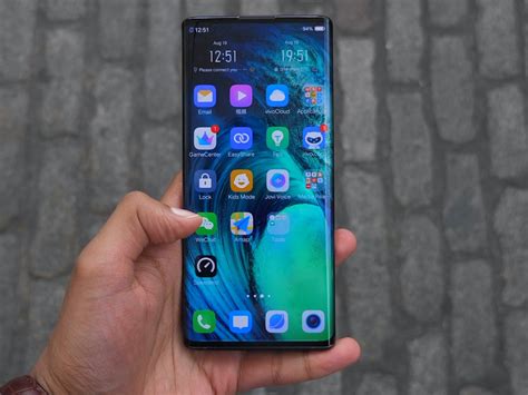 Vivo Nex Im Hands On Video Waterfall Display Und G Funk Teltarif