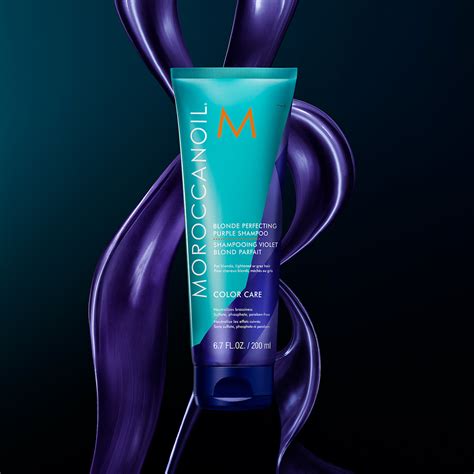 Moroccanoil Blonde Perfecting Purple Shampoo