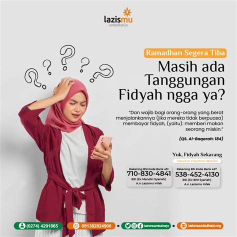 Sudahkah Anda Membayar Fidyah Lazismu Umbulharjo