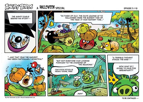 Angry Birds Seasons Halloween Comic (all parts) | AngryBirdsNest