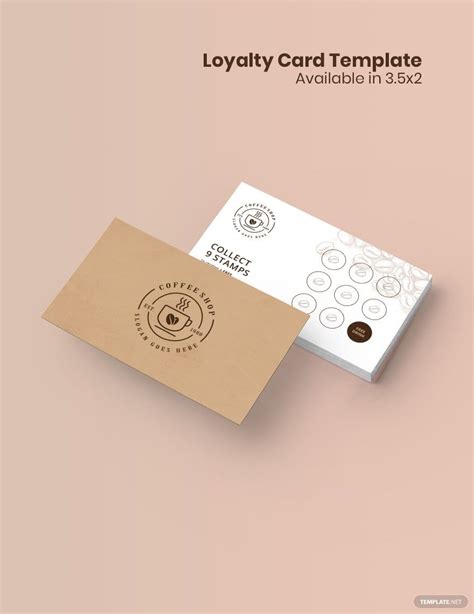 Loyalty Card Template In Illustrator Psd Word Publisher Google Docs