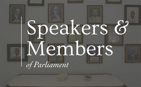 Members – Parliament