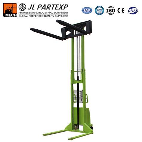 Hydraulic Manual Hand Stacker Electric Forklift New Manual Fork Lift