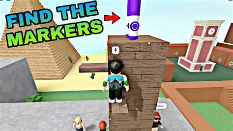 Find The Marker Roblox Find The Markers Youtube