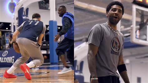 Luka Doncic Shocks Kyrie Irving With Insane Handles At Mavs Training