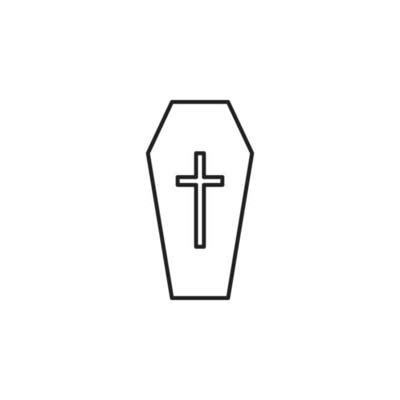 Coffin Shape Vector Art, Icons, and Graphics for Free Download