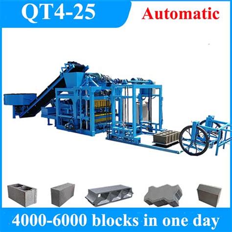 Qt4 18 Automatic Hydraulic Concrete Solid Hollow Block Making Machine