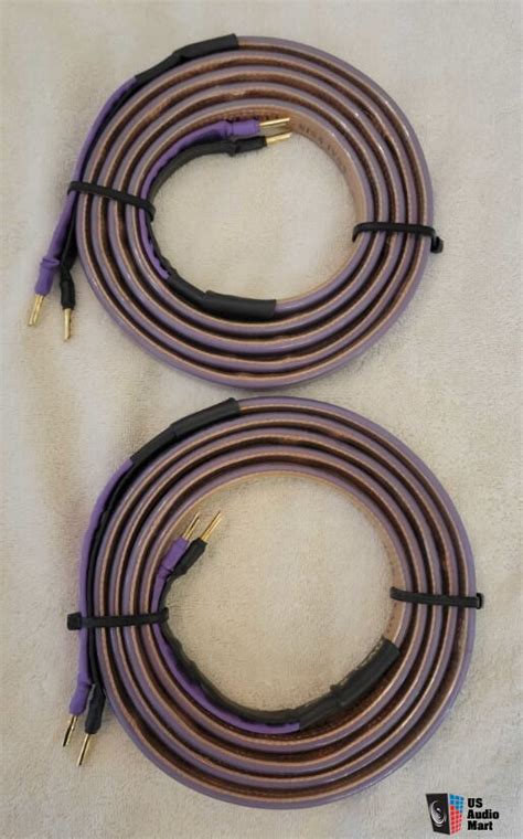 Analysis Plus Oval 9 Speaker Cables 8 Pair With Bananas Very Good