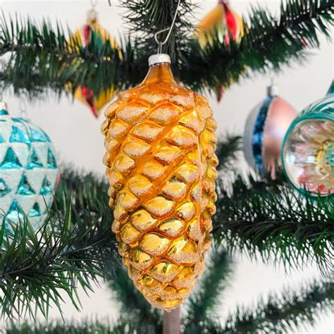 Pinecone Ornament Etsy