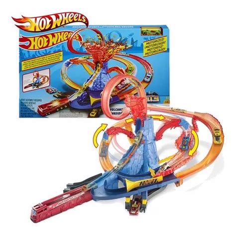 Pista Hot wheels Escape Del Volcán MercadoLibre