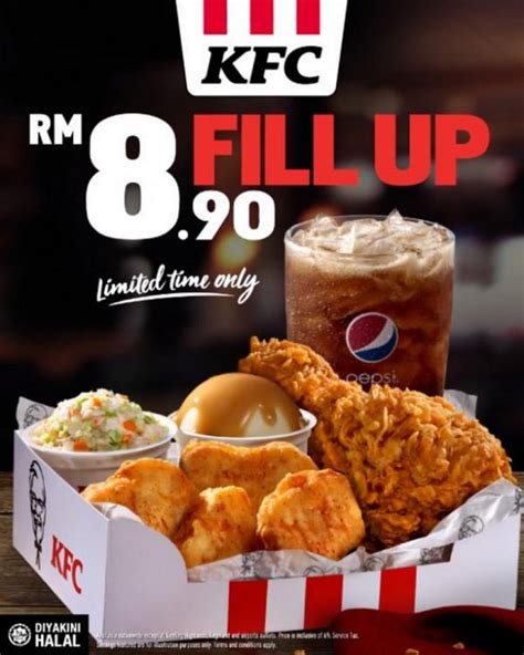 10 Jul 2020 Onward KFC Fill Up Combo Promo EverydayOnSales