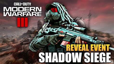 Mw3 Reveal Event Shadow Siege Event In Warzone Warzone 2 Modern