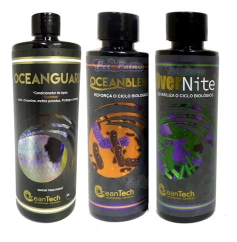 Ocean Guard 120ml Blend 120ml Over Nite 120ml Oceantech