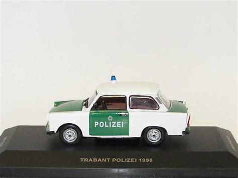 Trabant 601 Polizei 1990 Valkoinenvihreä Repclc16 2995