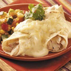 Quick Creamy Chicken Enchiladas Recipe Taste Of Home