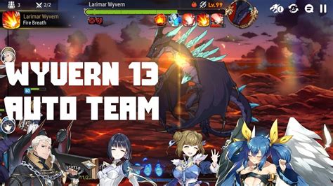 Epic Seven My Wyvern 13 Auto Team Youtube