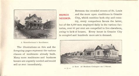 Granite City Booklet Page Six Miles Of Local History Flickr