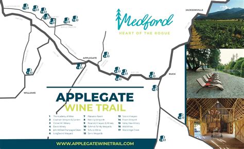 Applegate Wine Trail Map