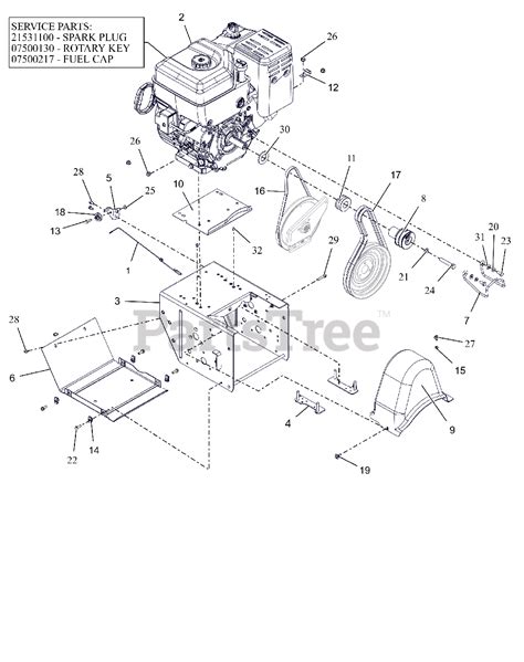 Ariens 926065 St 28 Dle Ariens Pro 28 Snow Blower Briggs