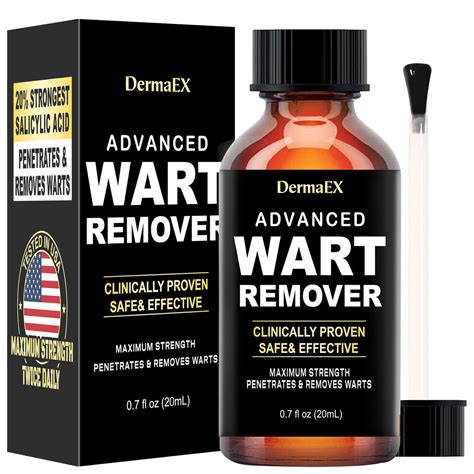 Buy Fast Action Liquid Wart Gel Maximum Strength Wart Liquid With