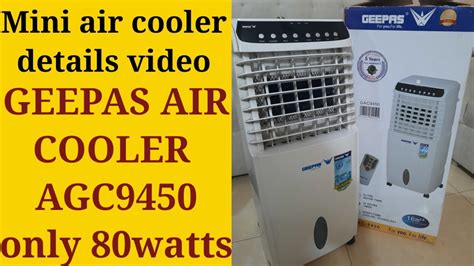 Geepas Air Cooler Review Details Video 2021 Price 14500 YouTube