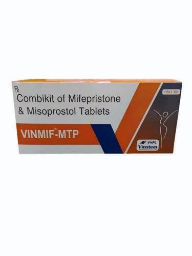 Combikit Of Mifepristone Misoprostol Tablets Packaging Size 10 1