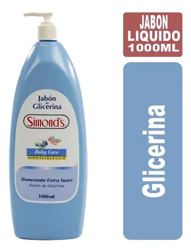 Simonds Jabón Líquido Bebe Glicerina De 1000 Ml Cuotas sin interés