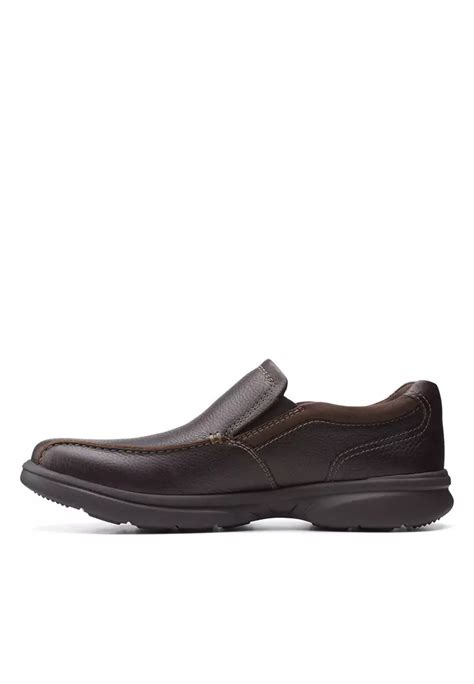 Buy Clarks Clarks Mens Bradley Step Slip On shoes - Brown Tumbled ...