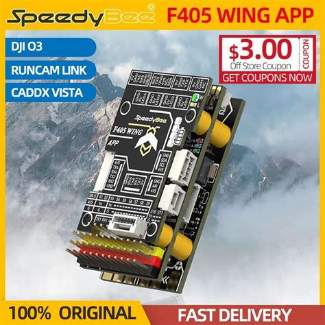 SpeedyBee CONTROLADOR DE VUELO F405 WING APP FC Ala Fija ArduPilot