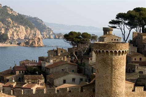 Tossa De Mar Espanha Costa Brava Na Catalunha Spain Vacation