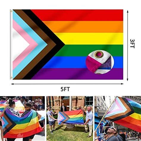 Pride Flag 3x5 Fts Outdoor Lgbt Community Support Gay Pride Rainbow Ebay