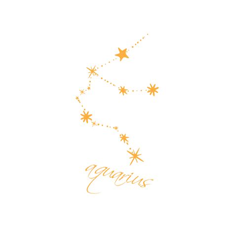 Temporary tattoo "Star sign: Aquarius": buy at Arley Sign!