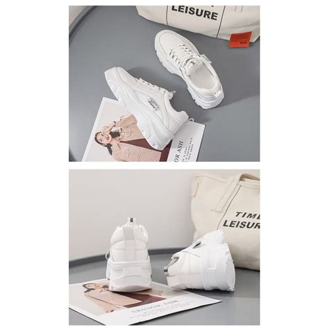 Mua Giày nữ sneaker mẫu hot kiểu dáng hàn quốc giày nữ đẹp đế cao cm BM giá rẻ nhất