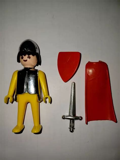 Playmobil Klicky Chevalier Vintage M Di Val Moyen Ge Geobra Chateau