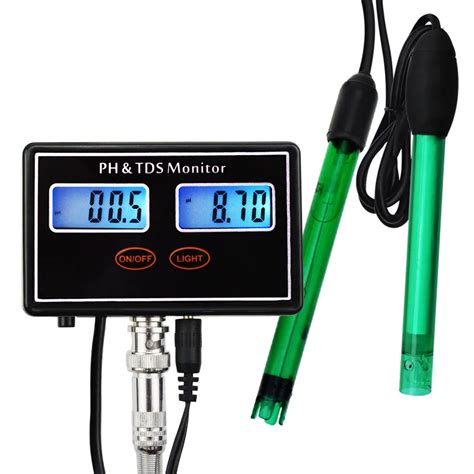 Digital Combo PH TDS Monitor Meter Tester ATC For Aquaculture