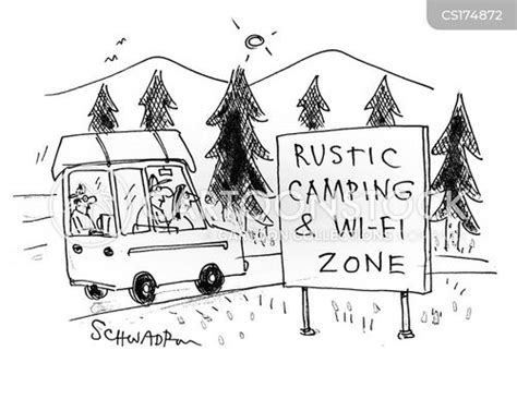 Campsite Cartoons and Comics - funny pictures from CartoonStock