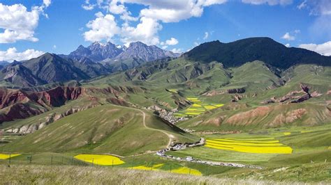 长江源头之一岗加曲巴冰川,冰川冰山,自然风景,摄影,汇图网www.huitu.com