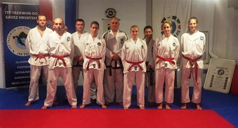 Taekwondo Klub Oroslavje Bogatiji Za Est Novih Crnih Pojaseva