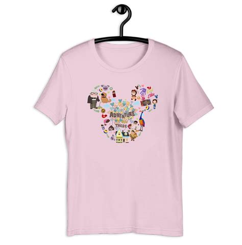 Adventure Is Out There Graphic Shirt, Colorful Balloon House Design