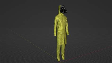 Radiation Suit Model - TurboSquid 1973294