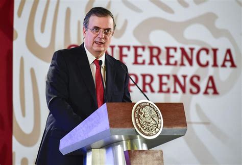 Foreign Secretary Marcelo Ebrard Presents the Mexican Government's ...